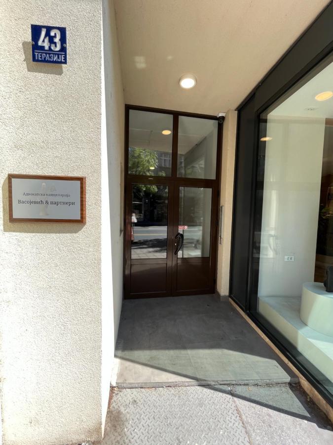 Terazije Square Lux Apartment Belgrado Buitenkant foto